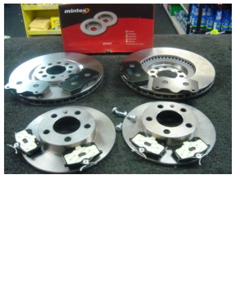 SEAT IBIZA CUPRA R 1.9TDi 160 130 1.8T MINTEX FRONT & REAR BRAKE DISCS & PADS 