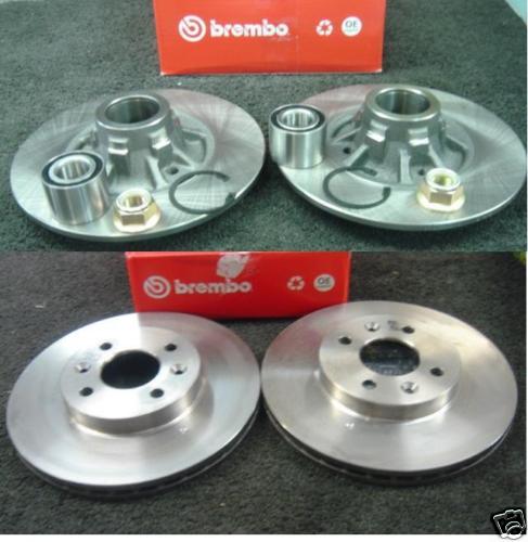 MEGANE SCENIC COUPE 16V BREMBO BRAKE DISC FRNT REAR