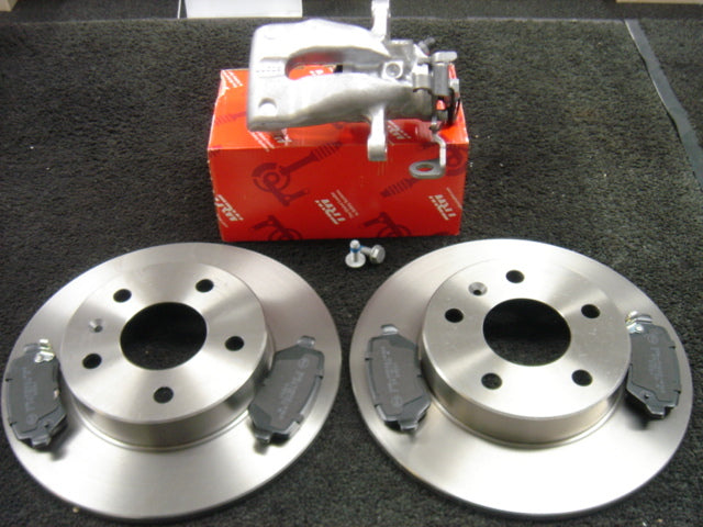  VAUXHALL ZAFIRA 1.7 1.9CDTi TURBO 06-2011 REAR BRAKE DISC 1 REAR BRAKE CALIPER