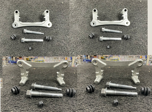 FOR MITSUBISHI OUTLANDER LANCER 8 REAR BRAKE SUPPORT CALIPER CARRIER SADDLE x 2 