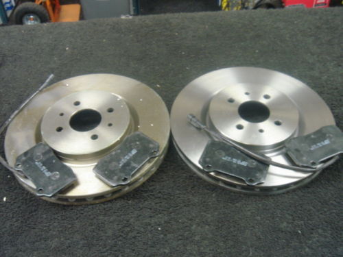  FOR FIAT COUPE 2.0 20V TURBO BRAKE DISCS & BRAKE PADS FRONT