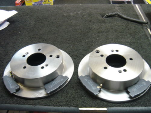 FOR HYUNDAI TRAJET HYUNDAI SANTA FE BRAKE DISCS BRAKE PADS REAR FULL SET