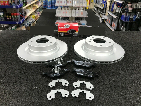 3 SERIES 320D SPORT (MK6 FL (F30)) 2 REAR BRAKE DISCS WITH BRAKE  PADS