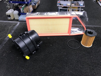 FOR FORD FIESTA MK6 MKVI 1.4TDCI 2009- 2011 OIL AIR FUEL FILTER SERVICE KIT