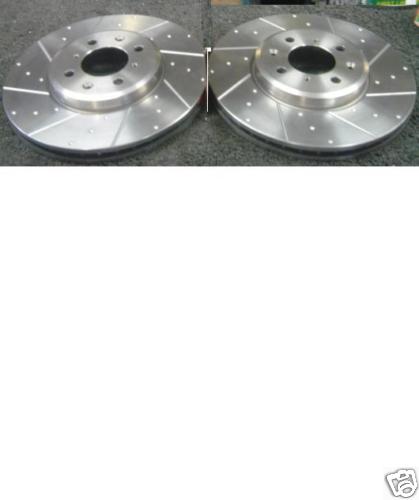MG  ZT160 ZS180 GROOVED DIMPLED BRAKE DISC 282MM  4x100
