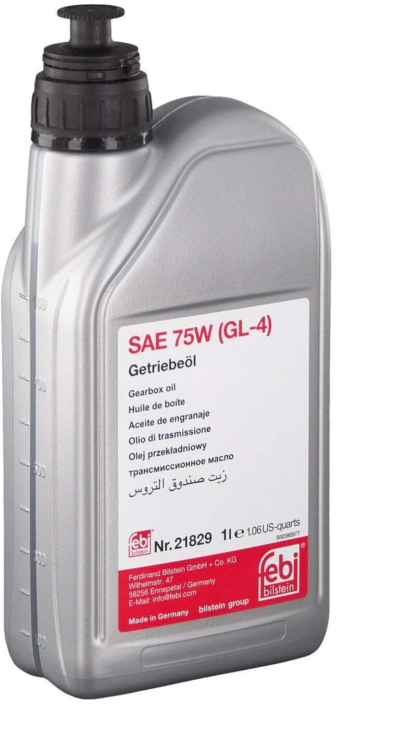 FOR MERCEDES TRANSMISSION GEARBOX HYDRAULIC OIL 1L  75W GL4 FEBI