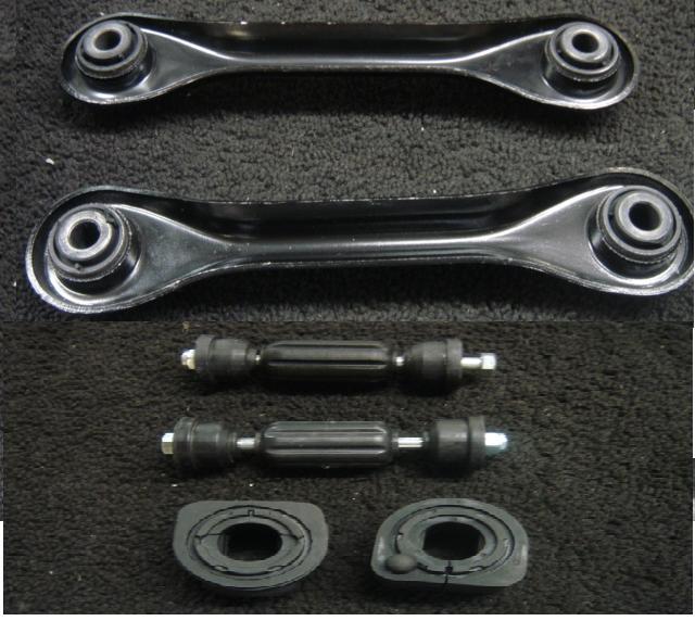 FORD FOCUS MK1 ESTATE 1998-04 2 REAR TRAILING ARMS 2 ANTI ROLL BAR LINKS 2BUSHES