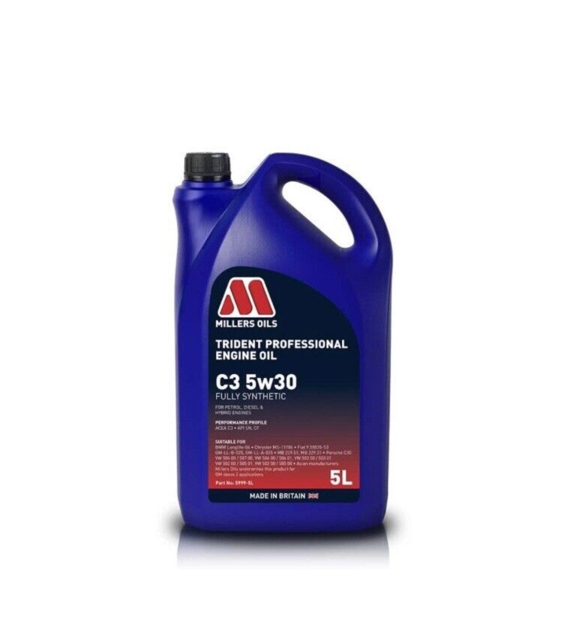 HIGH QUALITY  SYNTHETIC 5W30 5W-30 MOTOR OIL 5 LITRES