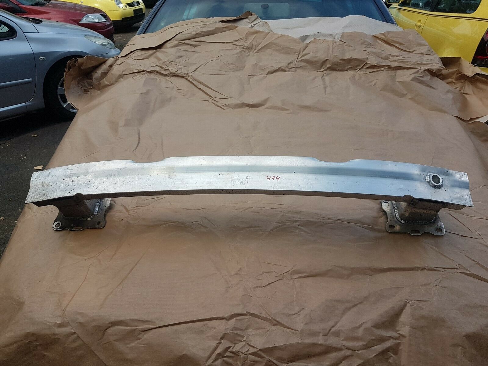 AUDI A6 RS6 SALOON 2019ON REAR BUMPER CRASH REINFORCEMENT BAR 4K0807309 GENUINE