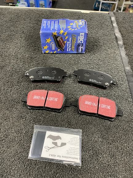 FOR TOYOTA COROLLA 1.4 (E110) ZZE111 EBC FRONT BRAKE PADS SET OF 4 