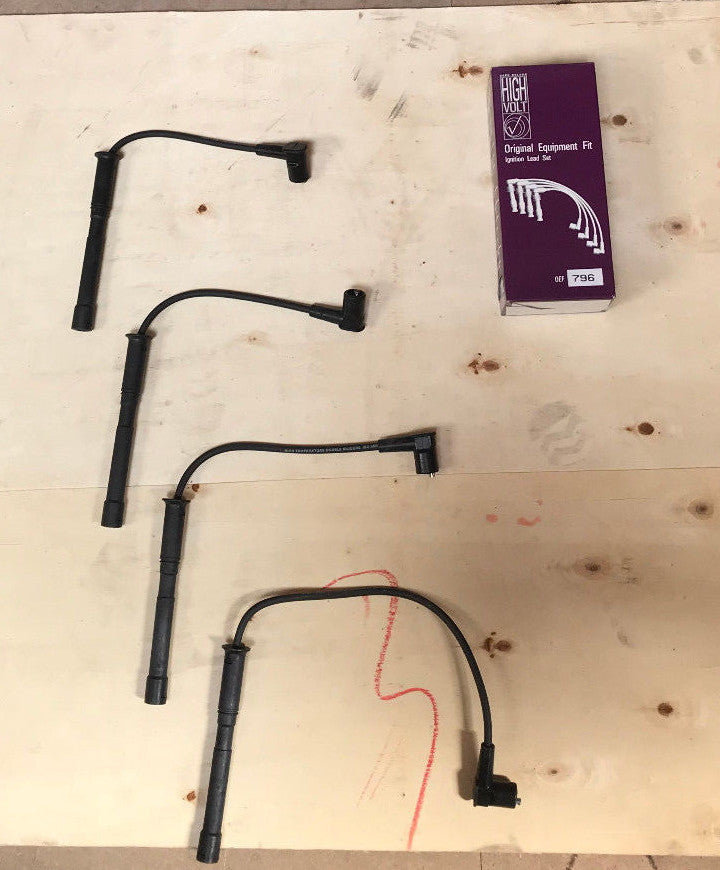 IGNITION LEAD SET FIT NISSAN KUBISTAR 1.2 X76 D7F TWINGO MK1
