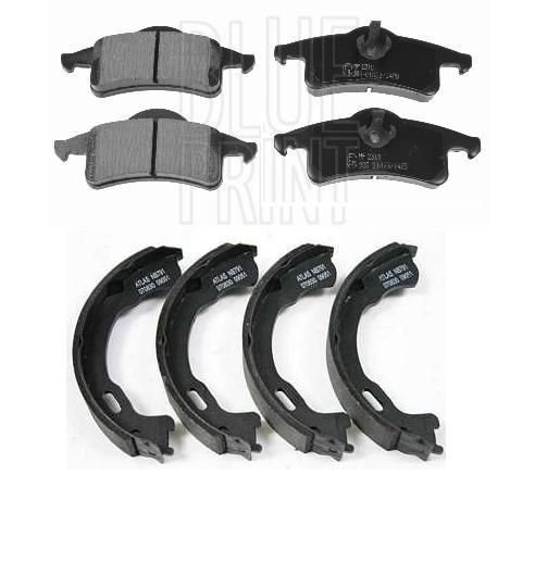 FOR JEEP GRAND CHEROKEE WJ WG REAR HAND BRAKE SHOES REAR BRAKE PADS