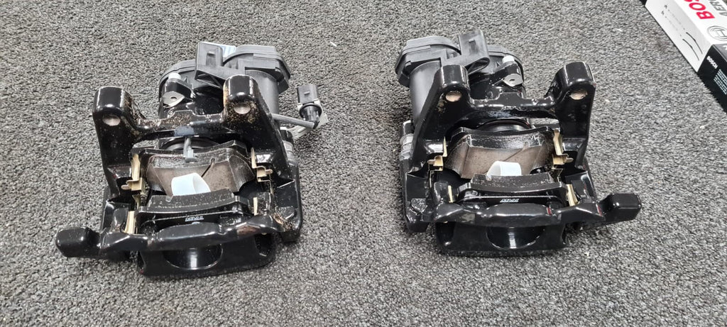 AUDI RSQ3 RS Q3 2.5 2013-17 REAR ELECTRIC BRAKE CALIPER COMPLETE BRACKET+PADLHRH