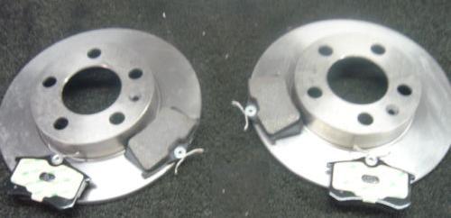 SEAT LEON TOLEDO REAR BRAKE DISC & PADS 232MM SOLID NEW