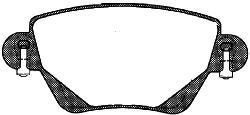 MONDEO MK3 2000-2004 EBC ULTIMAX REAR BRAKE PADS NEW
