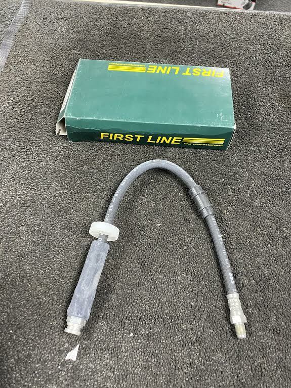 FOR CITROEN C25 1.8 (1987-1992) FIAT DUCATO 1.9 FIRSTLINE FRONT  BRAKE HOSE 