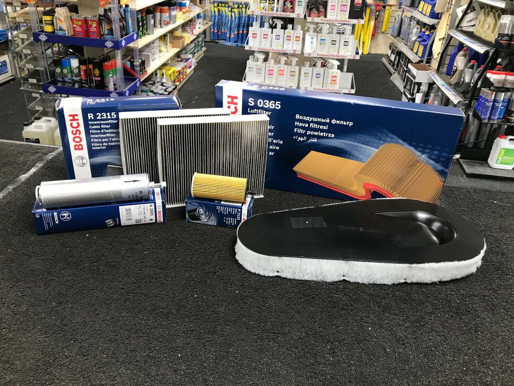 FOR BMW 525D F10 SERVICE KIT OIL AIR FUEL CABIN POLLEN FILTER  FRONT PADS