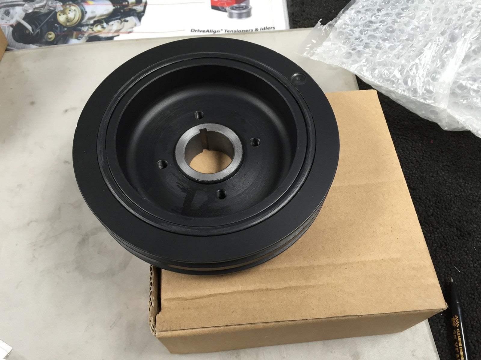 FOR SHOGUN SPORT EQUIPPE TD (MK3 (K94W) CRANKSHAFT DAMPER PULLY