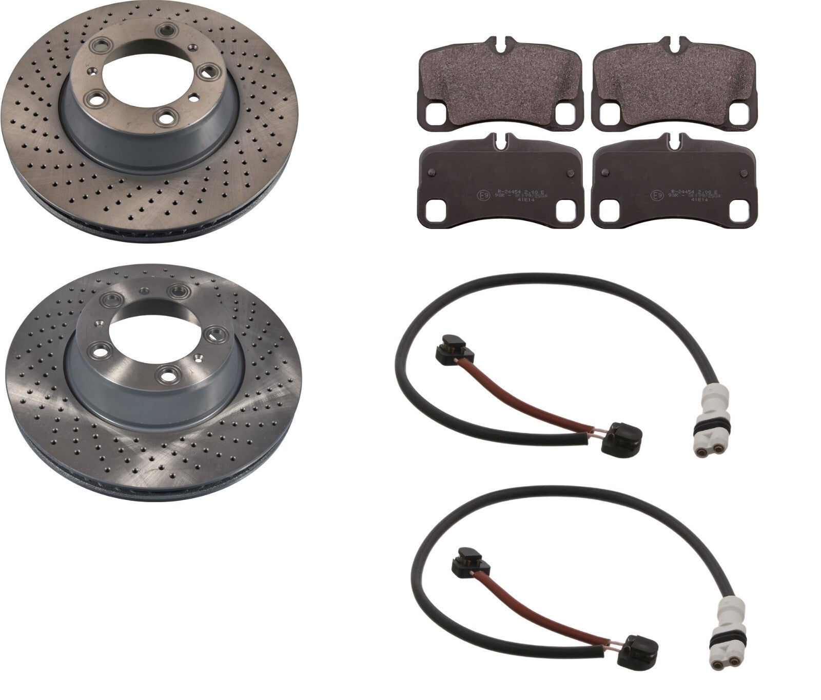 GENUINE DELPHI  REAR BRAKE DISC BRAKE PADFOR PORSCHE 911 CARRERA S 991  997 330M