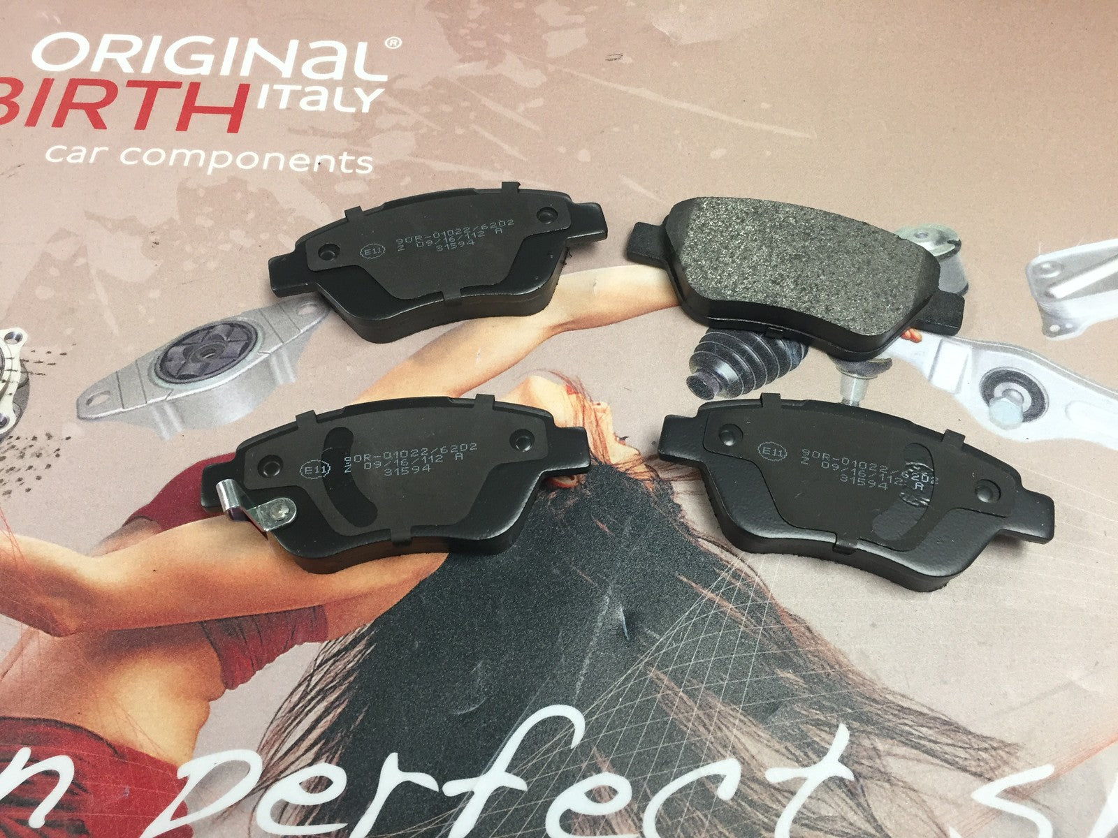 Vauxhall Adam Corsa D Front Brake Pads Set 2006-Onwards *OE QUALITY*