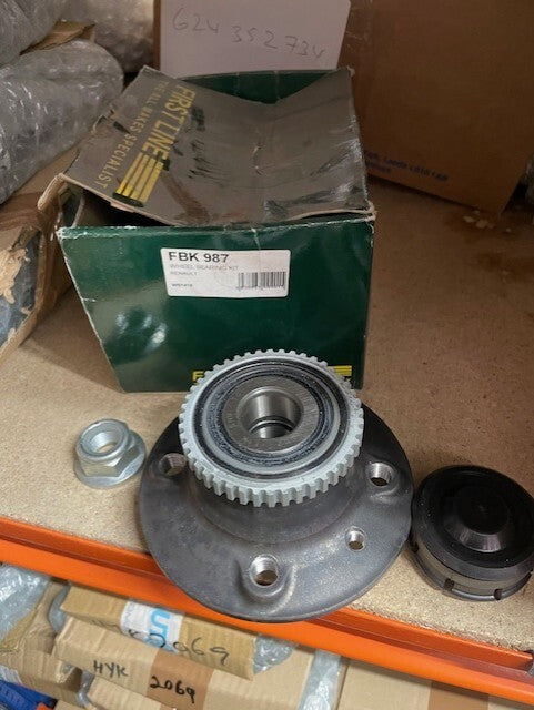1 X  REAR WHEEL BEARING KIT FOR NISSAN KUBISTAR RENAULT KANGOO FBK987