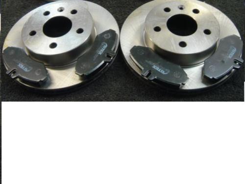 FOR MERCEDES VITO V CLASS 108 110  113 W638 BRAKE DISCS & PADS FRONT