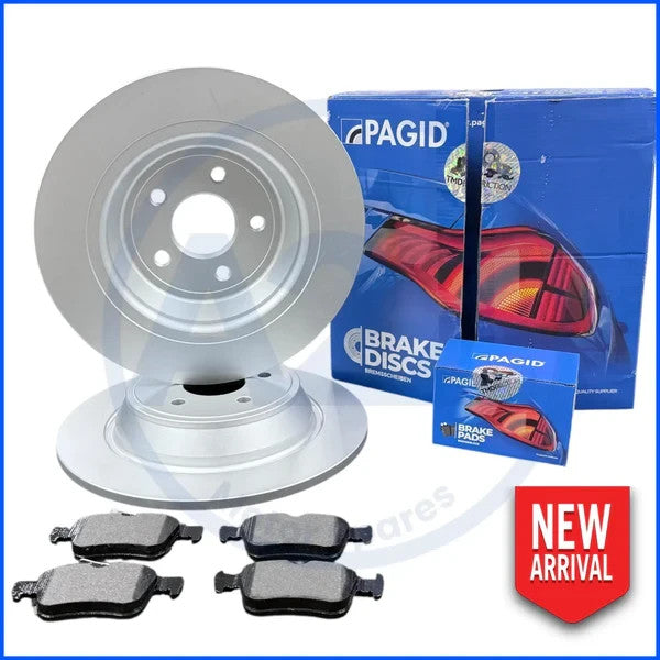 NEW REAR PAGID BRAKE DISCS & PADS FIT FORD KUGA ST-LINE 2.0 TDCI 316MM