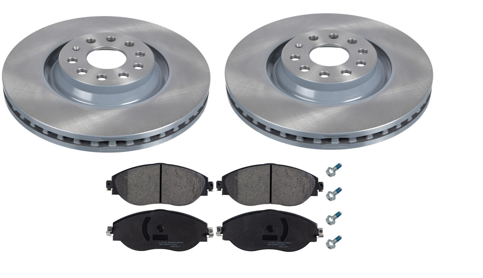 FOR VW GOLF MK7 GTI SEAT LEON AUDI S3 A3 Q3 FRONT 340MM DISCS PADS