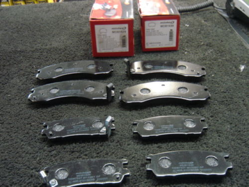 FOR MITSUBISHI SHOGUN PAJERO 2.5 2.8TD EXCEED V6 BRAKE PADS FRONT  REAR MINTEX