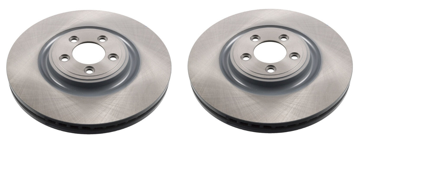 JAGUAR XF X250 XJ351 2 FRONT BRAK DISCS GENUINE JURATEK COATED 355mm