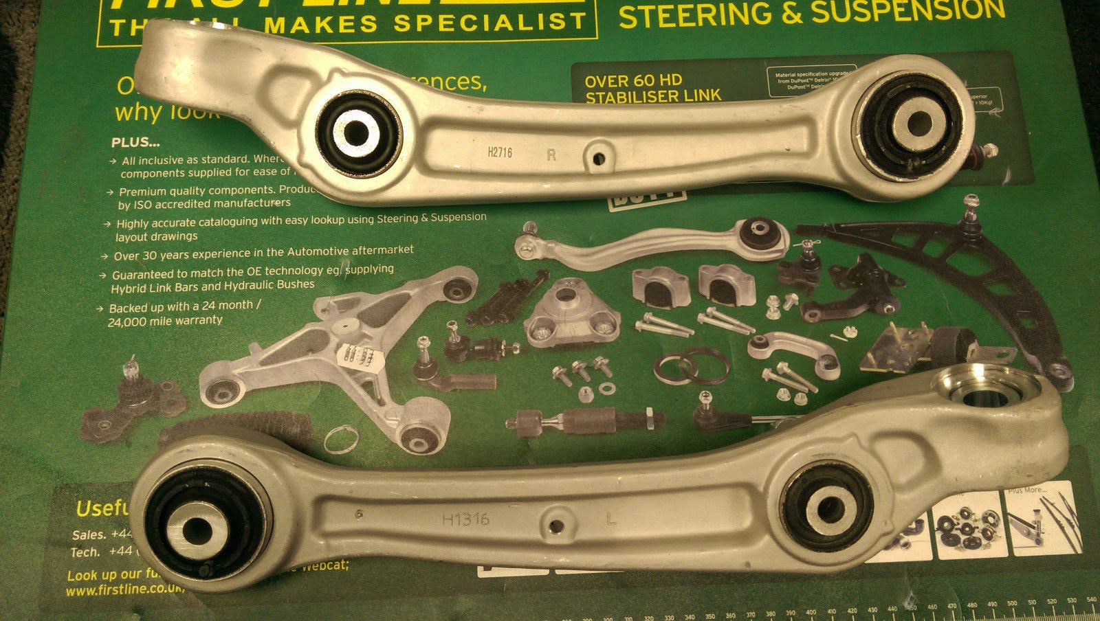 AUDI A8 D4 2.0 3.0 4.0 2012 ON DRIVER + PASSENGER SIDE FRONT LOWER CONTROL ARMS