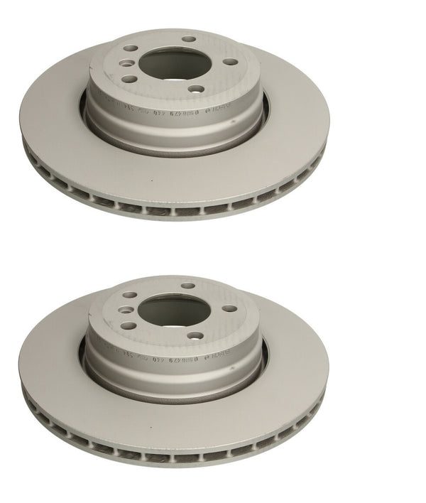 Fits BMW 7 Series E65 E66 2003-08 2.9 D 3.0 4.8 6.0 REAR BRAKE DISCS PAIR DELPHI