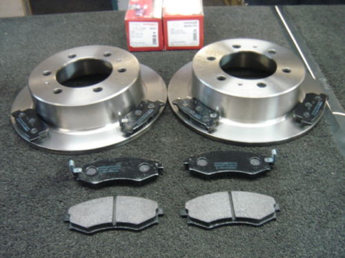 FITS SSANGYONG REXTON  FRONT & REAR BRAKE PADS AND REAR DISCS