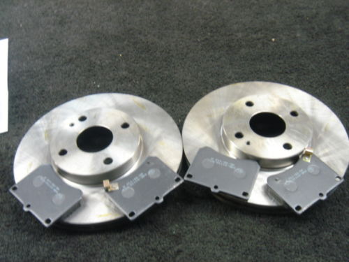 FOR MAZDA MX3 1.6 1.8 BRAKE DISCS BRAKE PADS  FRONT  NEW 