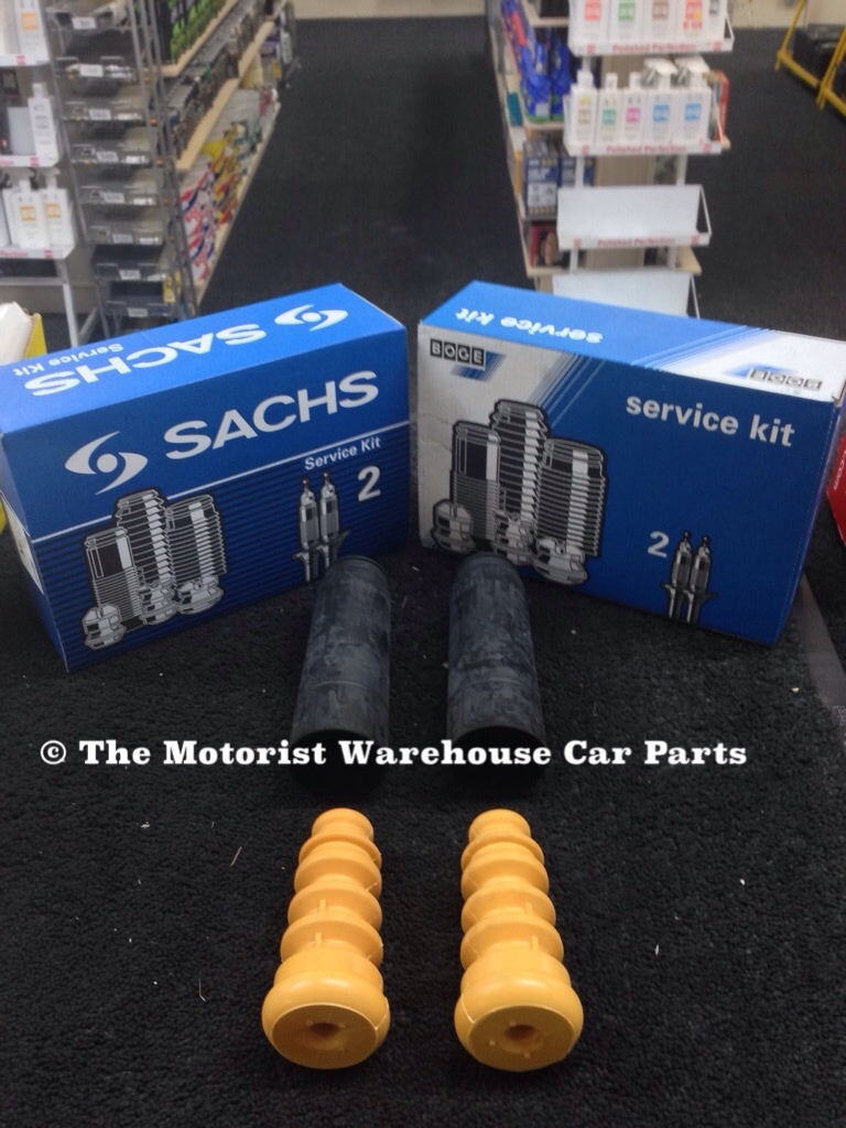 AUDI  TT 8J TDi TFSi 2006-2014 REAR SHOCK ABSORBER DUST COVER BUMP STOP KIT 