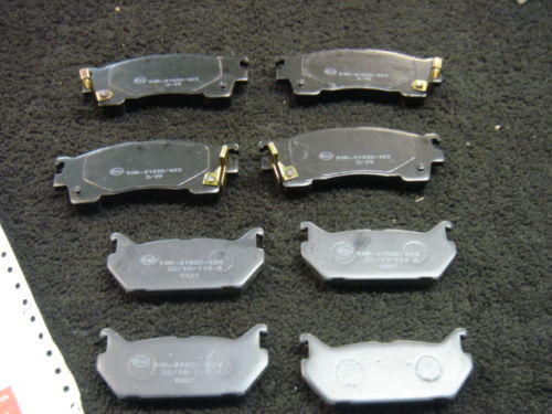 FOR MAZDA MX6 626 XEDOS 6 DISC BRAKE PADS FRONT REAR