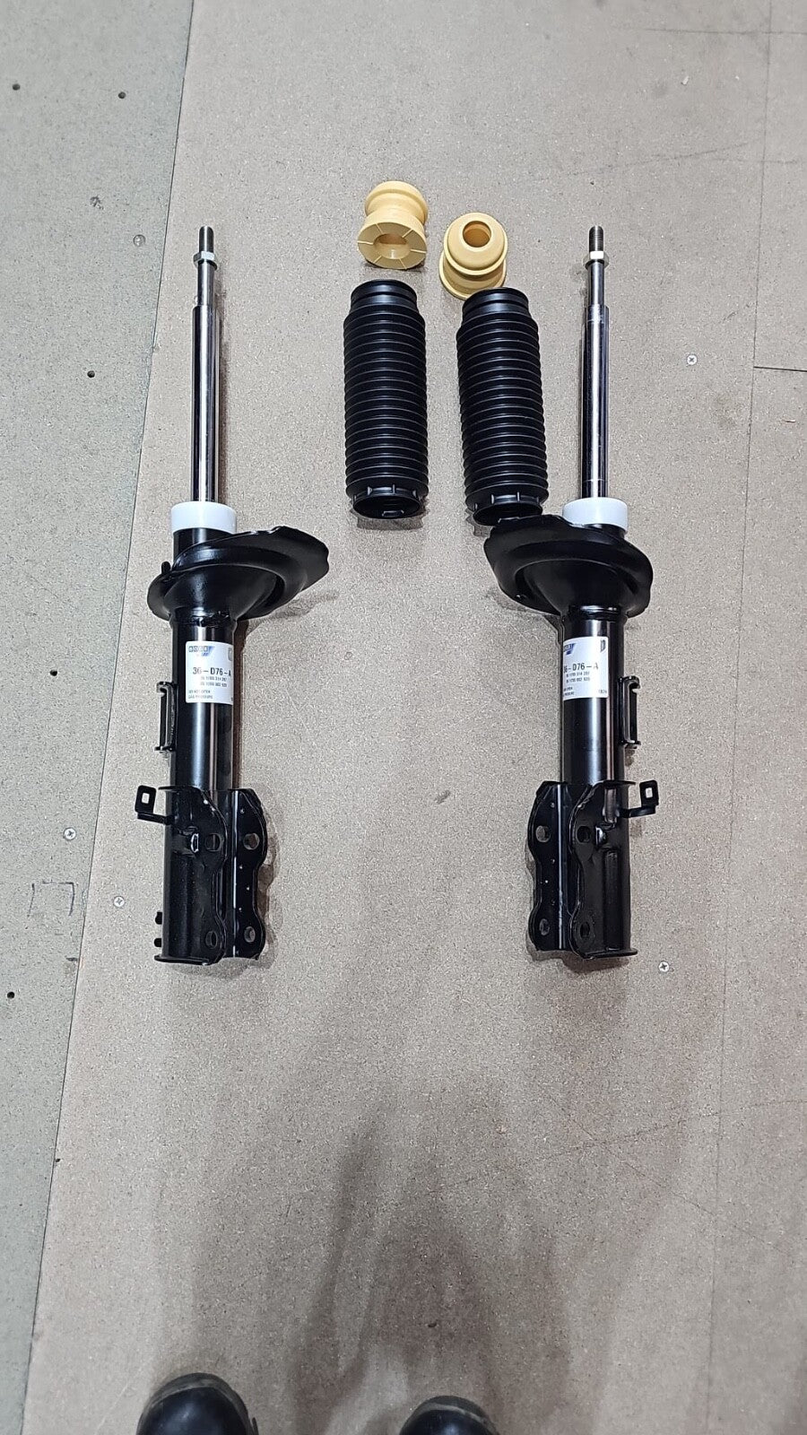 FOR VITO  VIANO W639 SACHS BOGE FRONT SHOCK ABSORBERS PROTECTION KIT BUMP STOP