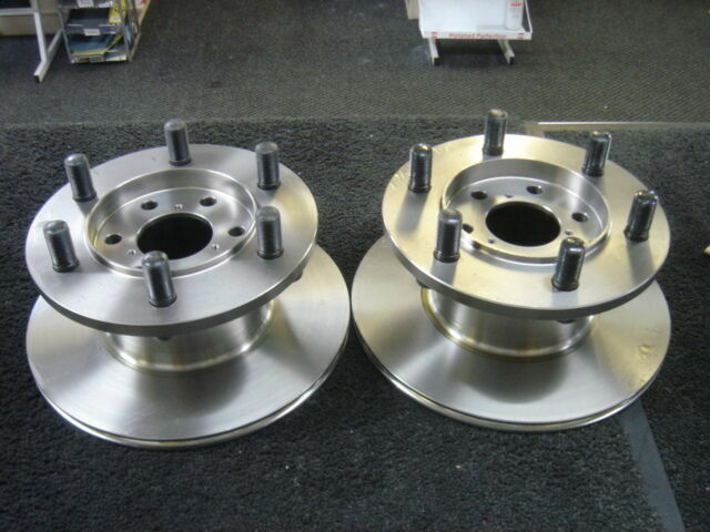 FOR IVECO DAILY 50C17 3.0 HPI FRONT BRAKE DISCS PAIR 290MM SOLID 