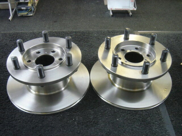 FOR IVECO DAILY 50C17 3.0 HPI FRONT BRAKE DISCS PAIR 290MM SOLID 