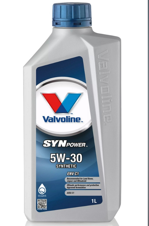 VALVOLINE SYNpower FULLY SYNTHETIC ENV C1 MOTOR OIL SAE 5W30 1 liter 