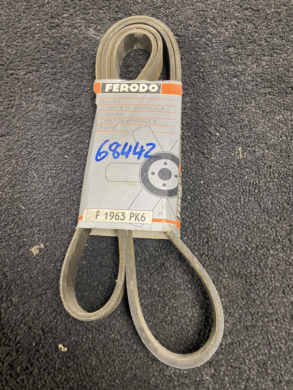 GENUINE FERODO FAN BELT FITS SIERRA SAPPHIRE GRANADA ALFA GTV 2.0 TSPARK 6PK1963