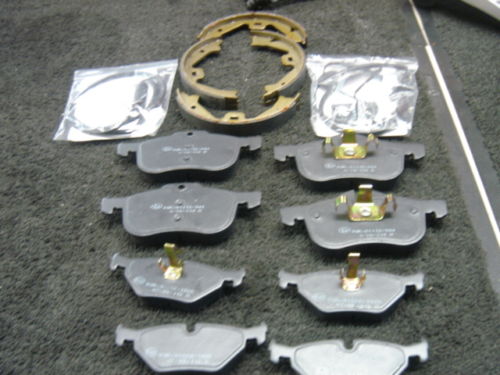 ROVER 75 FRONT REAR BRAKE PADS SENSORS  HBRAKE  SHOES