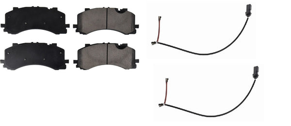 FOR AUDI RS6 C8 SQ8 FRONT BRAKE PADS SET 4M8 698 151 + WARNING WIRE SENSOR