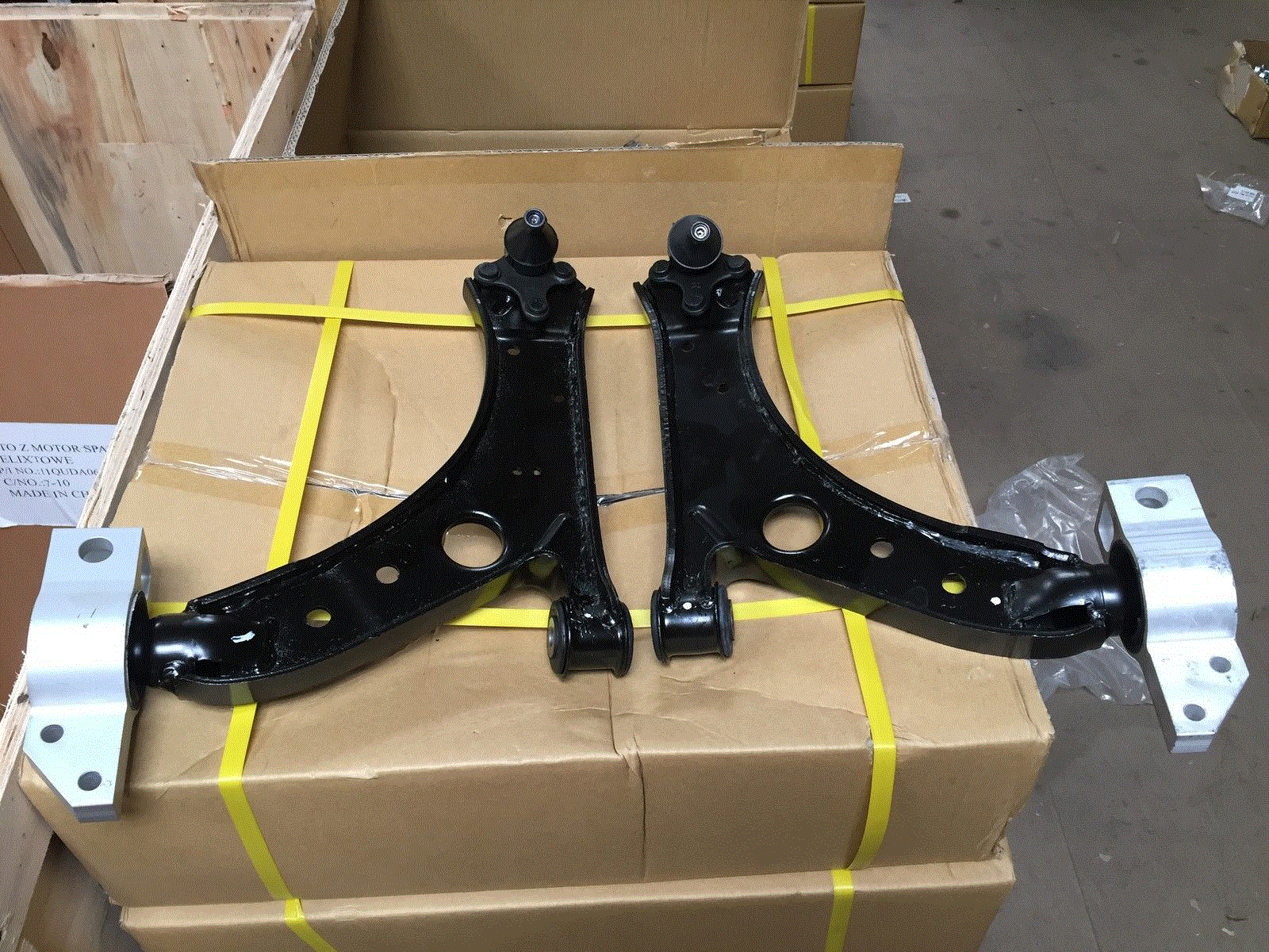  SKODA OCTAVIA MK2 2004 on TSI FSI MPI TD LOWER WISHBONE ARMS PRESSED STEEL 