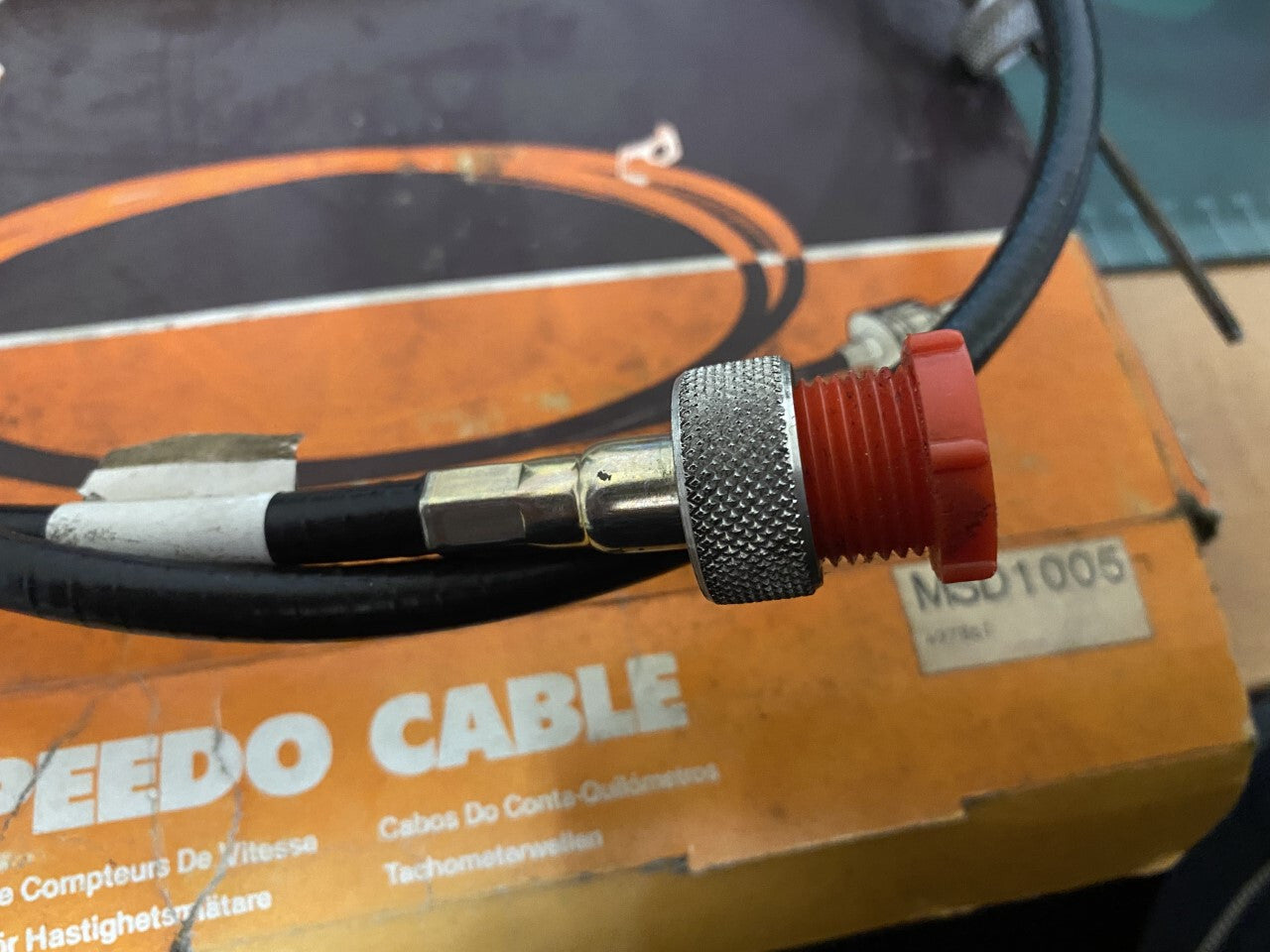 FOR CLASSIC VOLKSWAGEN SCIROCCO 1.8 RHD SPEEDO CABLE 1974 ONWARDS MSD10005