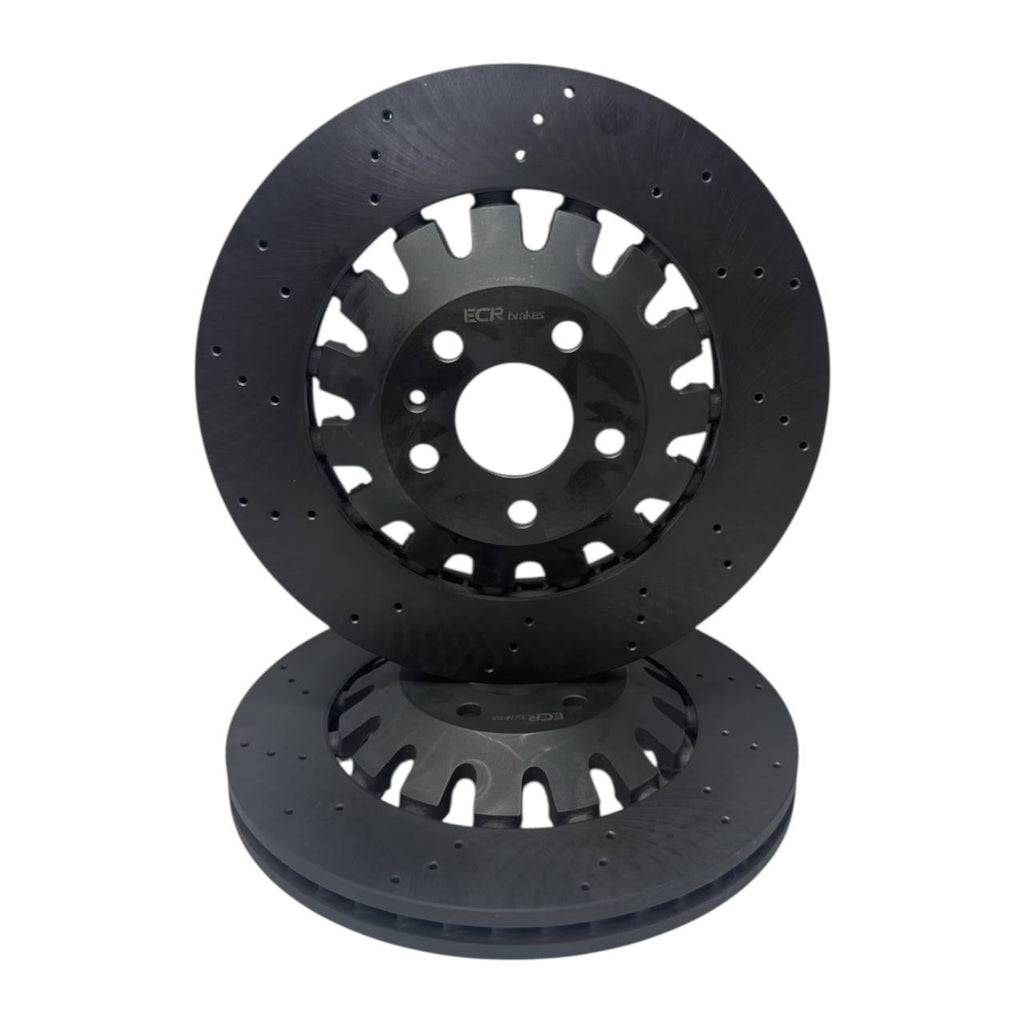 AUDI RS3 2.5 8P 2011 -12/12 2 FRONT BRAKE DISCS PERFORMANCE COATED