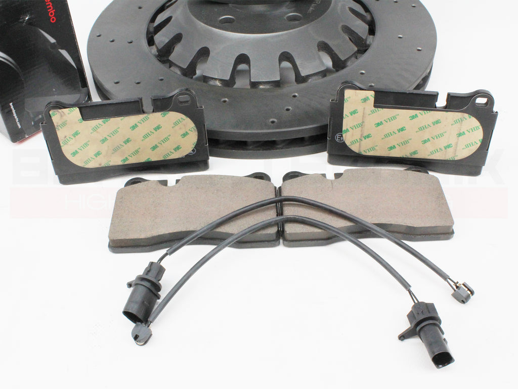 FOR AUDI RS3 8P 2011-2012 FRONT REAR BRAKE DISCS BREMBO PADS 370mm 310mm FR/RR