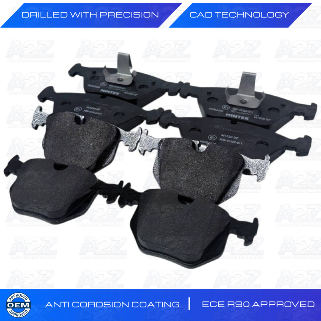 BMW E46 B3 ALPINA 3.3 BRAKE DISC DRILLED GROOVED FRONT REAR BRAKE PADS