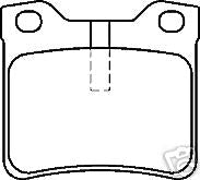 PEUGEOT 406 605 BRAKE PADS REAR FULL SET (4)