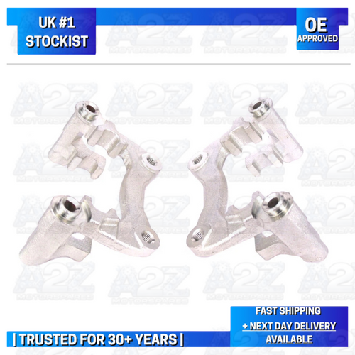 REAR BRAKE CALIPER CARRIER BRACKETS WITH SLIDE PINS FOR VW GOLF MK2 CORRADO AUDI